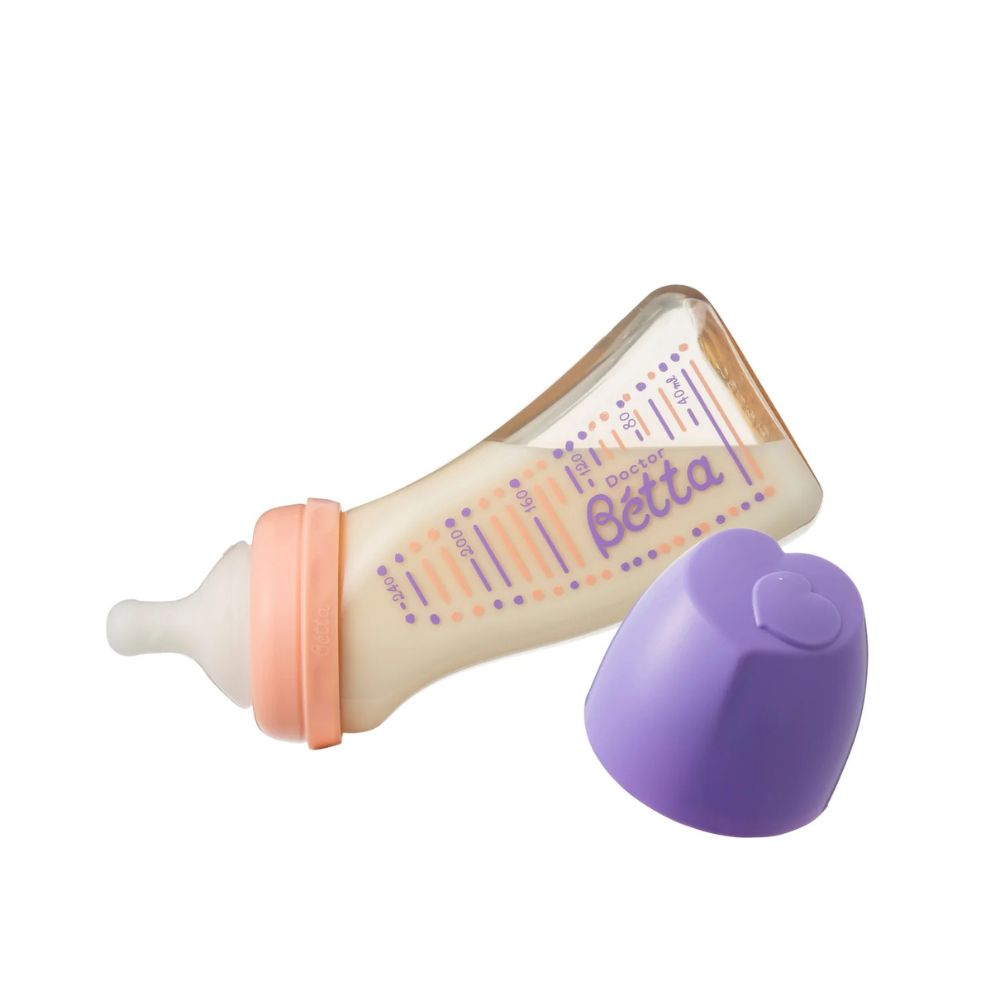 Doctor Bétta - PPSU 奶瓶 Brain宽口 WS2-240ml（紫色）