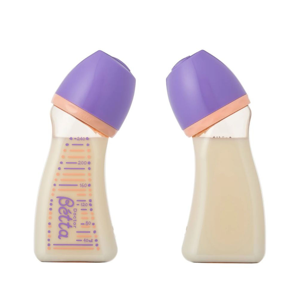 Doctor Bétta - PPSU 奶瓶 Brain宽口 WS2-240ml（紫色）