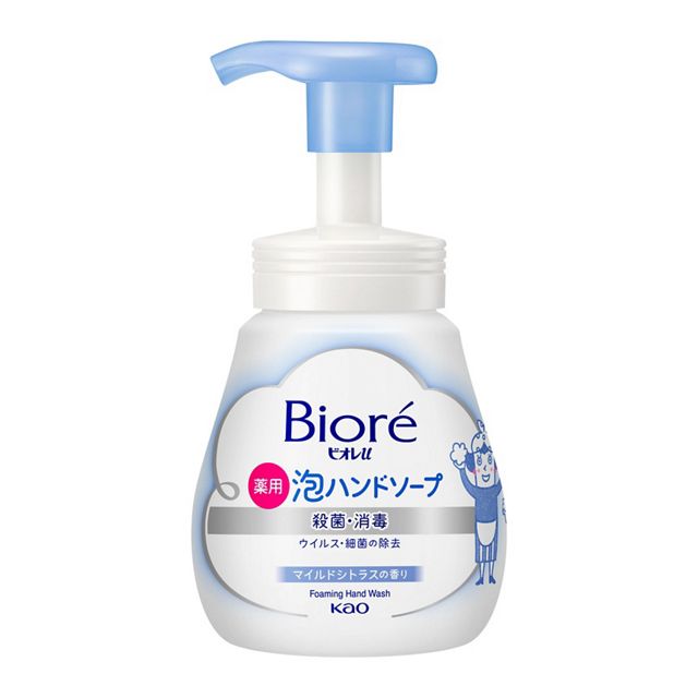 KAO 花王 Biore u 泡沫洗手液 按压瓶 240ml