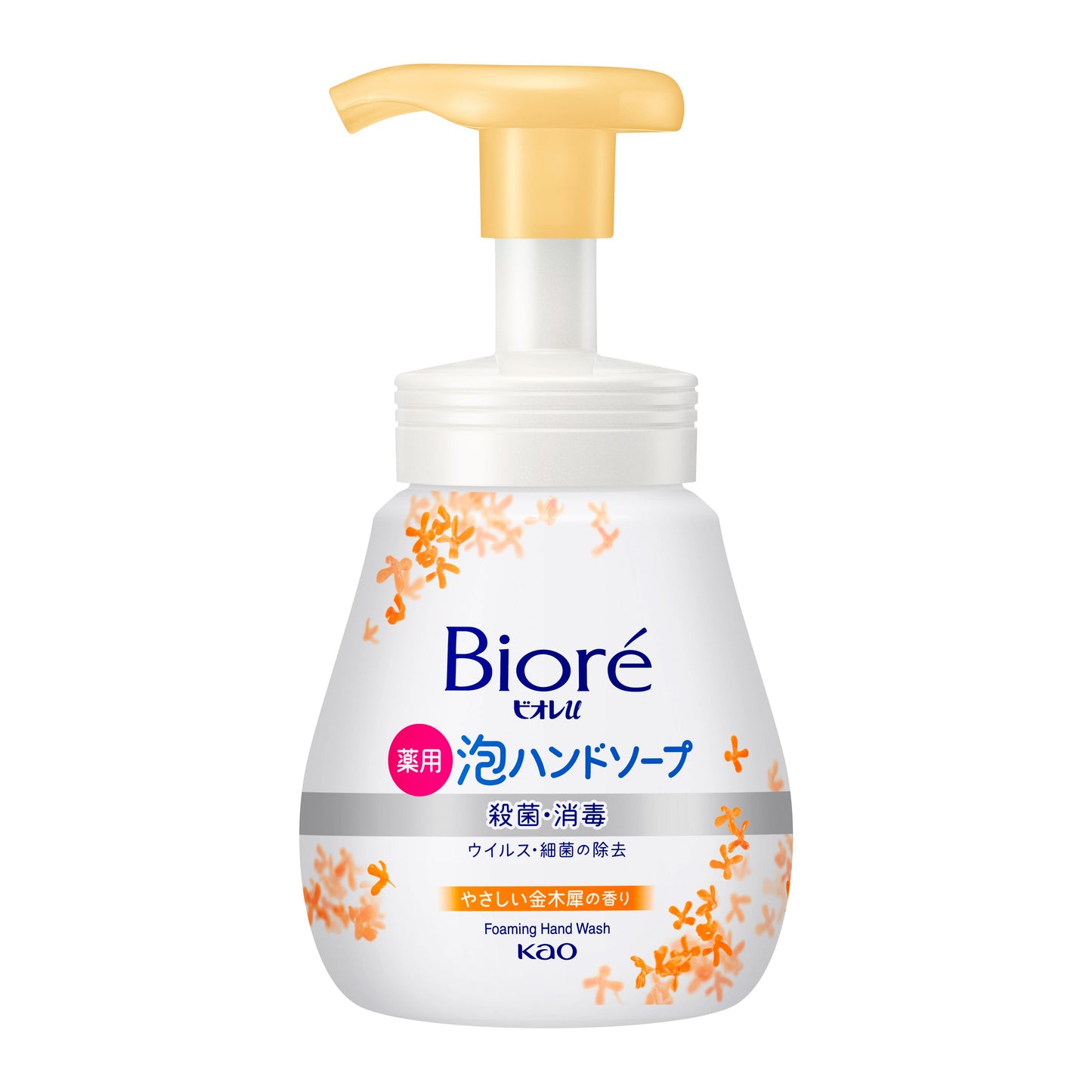 KAO 花王 Biore u 泡沫洗手液 桂花香型 按压瓶 240ml