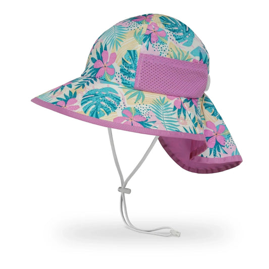 Sunday Afternoons - 儿童鱼尾防晒帽Kids Play Hat Pink Tropical