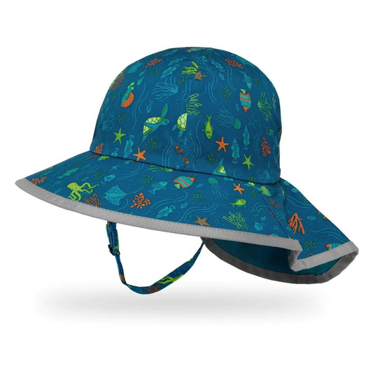 Sunday Afternoons - 儿童鱼尾防晒帽Kids Play Hat Ocean Life