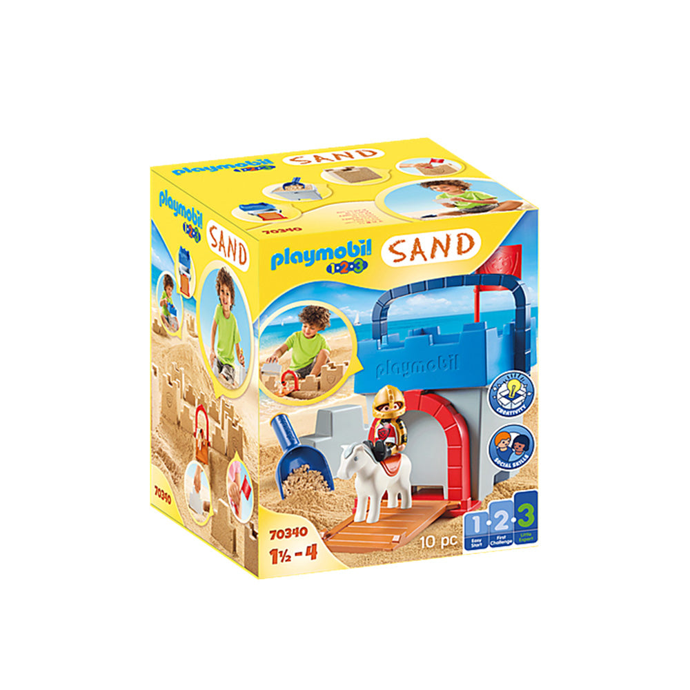 摩比世界 - 骑士城堡款玩沙小桶