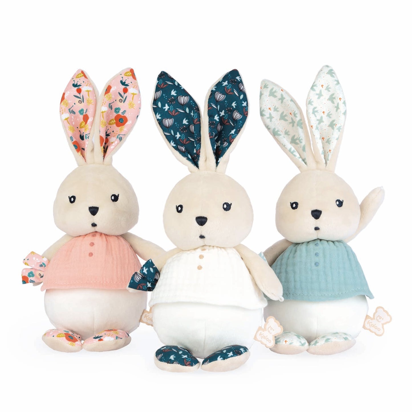 Kaloo - 蓝灰色小兔款安抚玩偶 - Kdoux Rabbit Small Dove -25cm