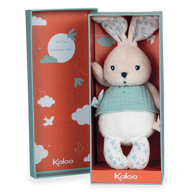 Kaloo - 蓝灰色小兔款安抚玩偶 - Kdoux Rabbit Small Dove -25cm