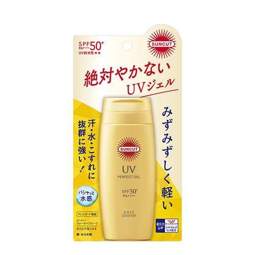 KOSE 高丝 - COSMEPORT SUNCUT R 完美防晒UV啫喱  SPF50+/PA++++ （80g）