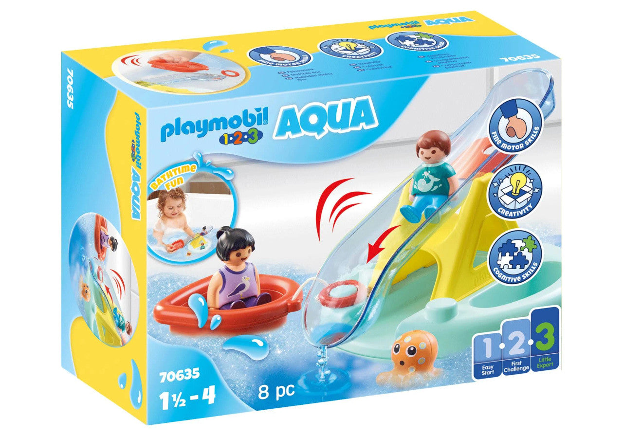 Playmobil - 1.2.3 Aqua Water Seesaw with Boat