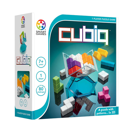 Smart Games - Cubiq 魔块多彩拼   适合7岁+
