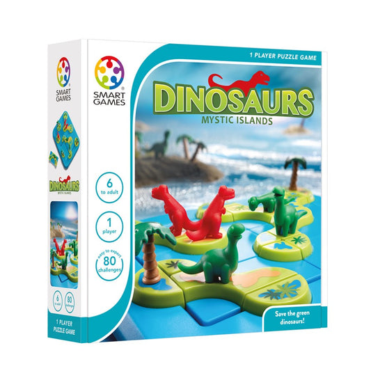 Smart Games - 神秘恐龙岛 Dinosaurs Mystic Islands  适合6岁+
