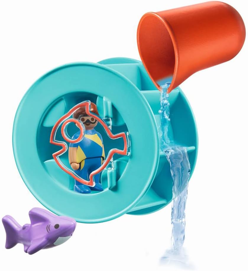 Playmobil - Water Wheel with Baby Shark
