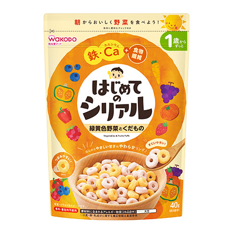 和光堂 婴儿辅食蔬菜水果泡芙 40g