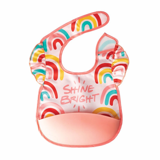 Tiny Twinkle - 硅胶口袋围兜 - Silicone Pocket Bib -  Shine Bright