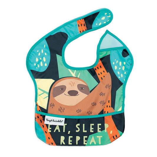 Tiny Twinkle - 防水便携围兜 - Eat, Sleep, Repeat