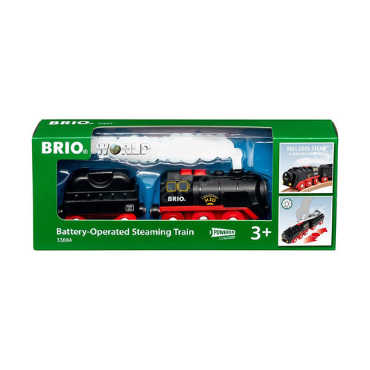 BRIO 电动蒸汽火车套装 3件