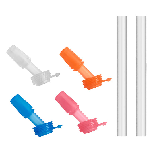 驼峰Camelbak - Eddy+ Kids 儿童款咬嘴四件套及吸管替换装 Bite Valve - 4 Pack +2 Straws