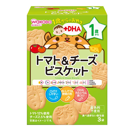 和光堂 番茄芝士磨牙饼干 适合12个月+