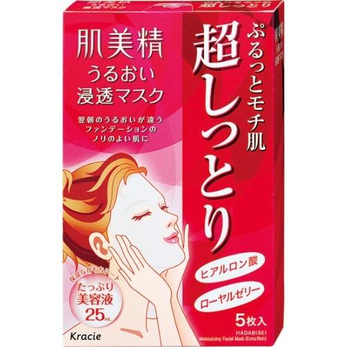 Kracie - 肌美精保湿面膜（特浓）- 5片