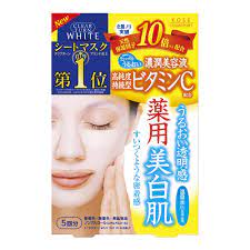 高丝美妆Kose Cosmetic - Clear Turn 维生素 C 面膜 - 5 片