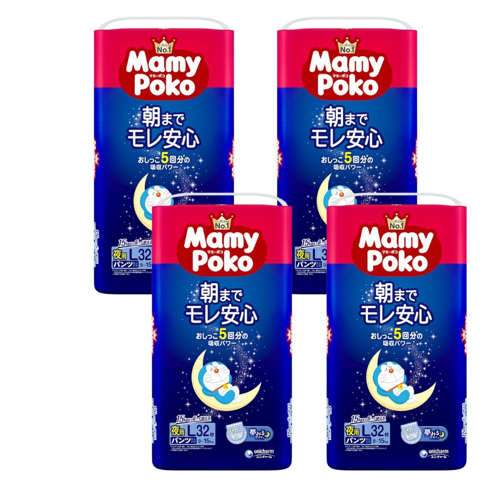 Mamy Poko 夜用拉拉裤L码 32片入 适合 9-15kg