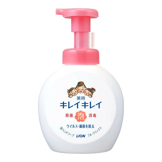 LION狮王 - Kirei Kirei 泡沫洗手液 （水果混合香型）本体 - 大瓶 500ml