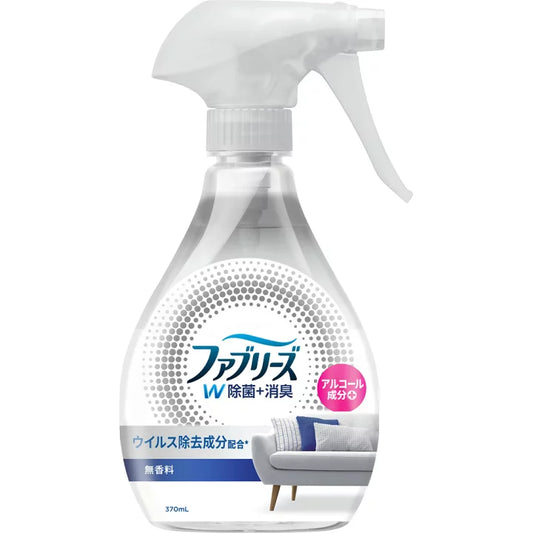 Febreze W 衣物消毒除臭喷雾，无香型，含酒精 - 370ml