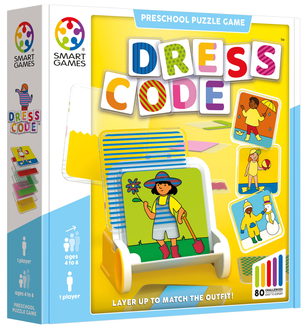 SMART GAMES - Dress Code 适合4岁+