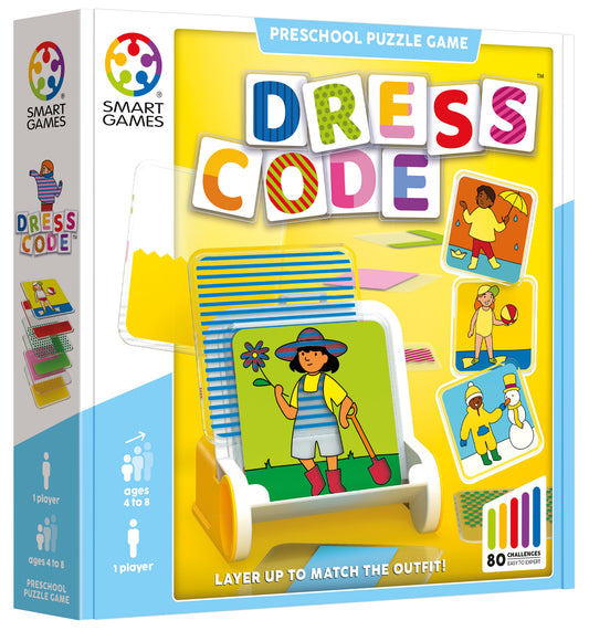 SMART GAMES - Dress Code 适合4岁+
