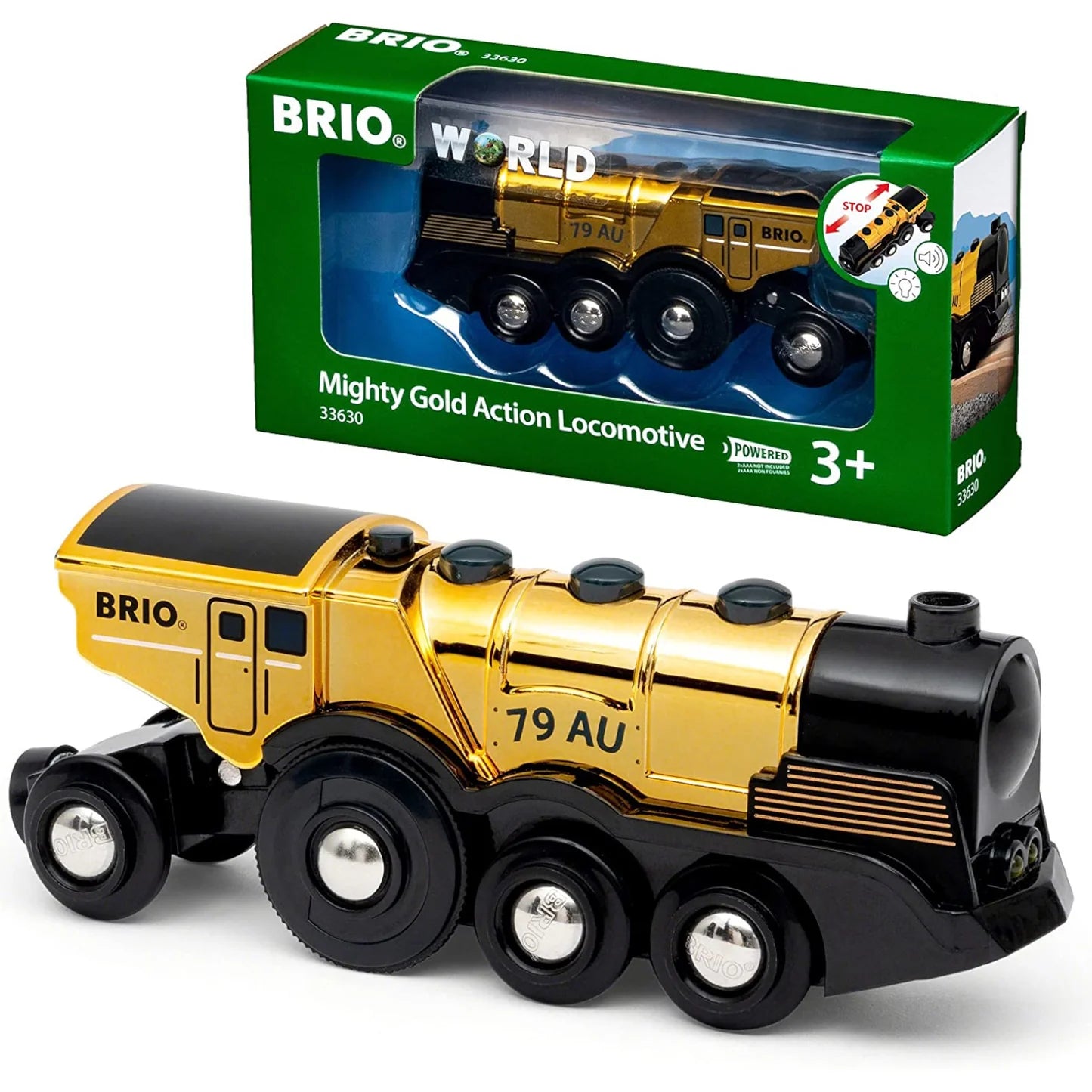 BRIO - Mighty Gold Action Locomotive
