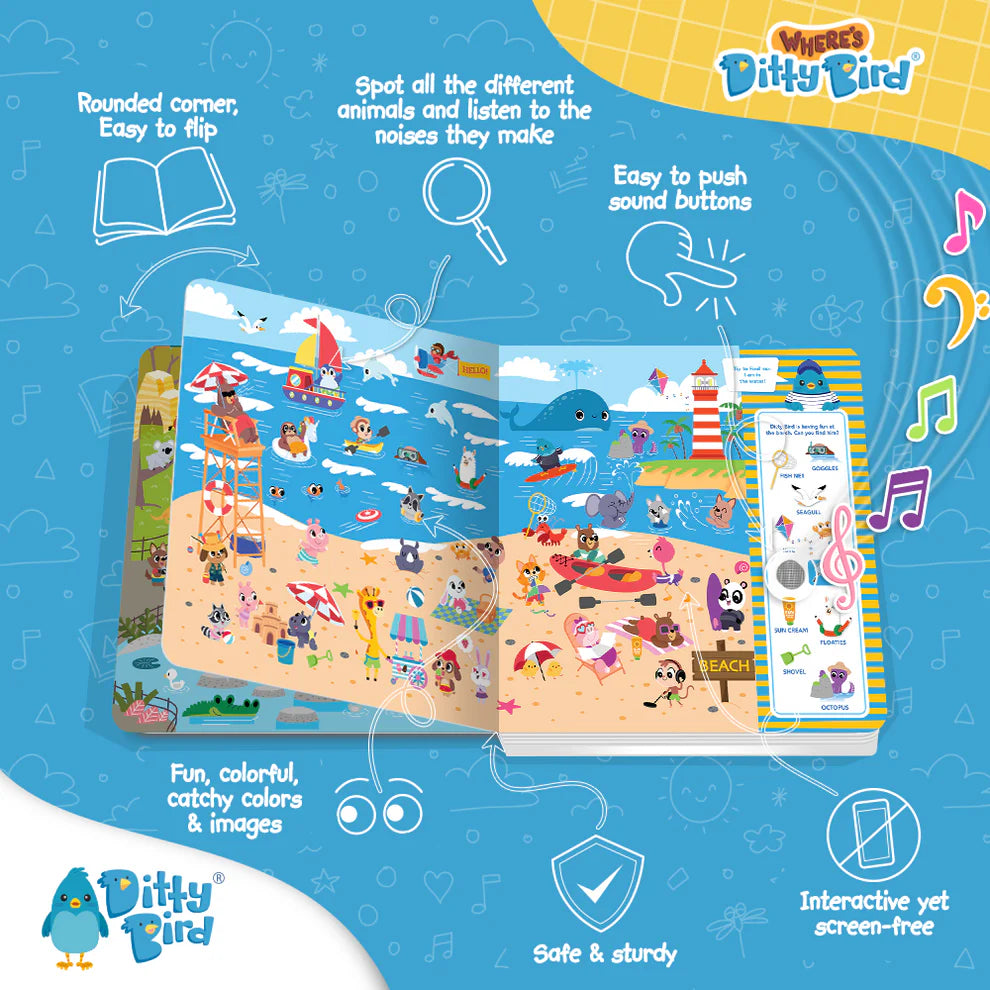 Ditty Bird - USB-C 可充电款 - Where's Ditty Bird?