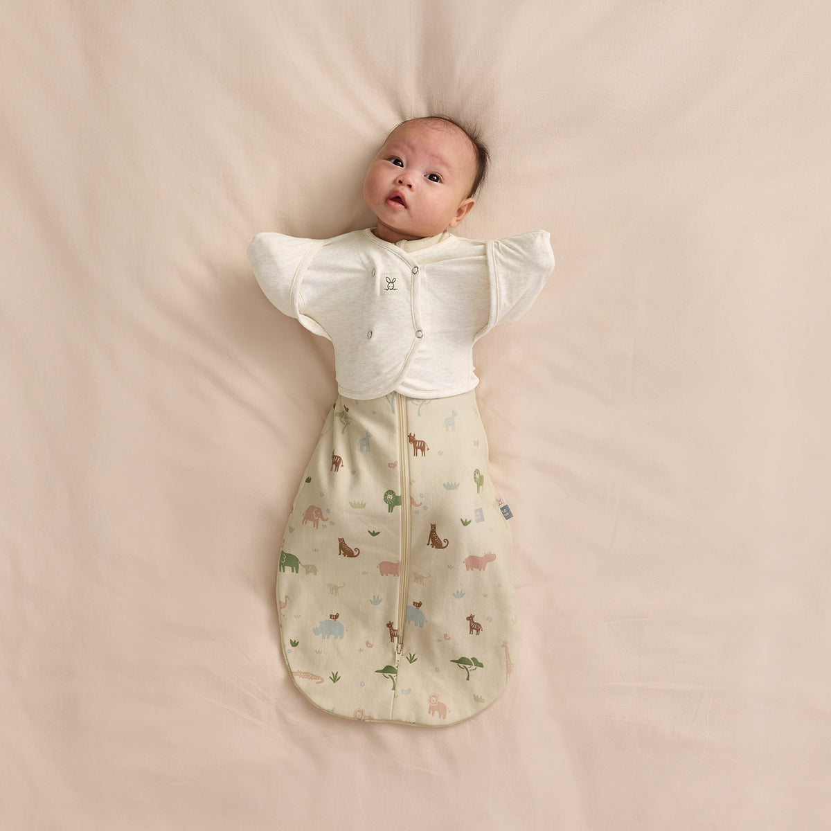 ergoPouch - Cocoon 襁褓睡袋 1.0 TOG – Savannah 莎凡纳草原款