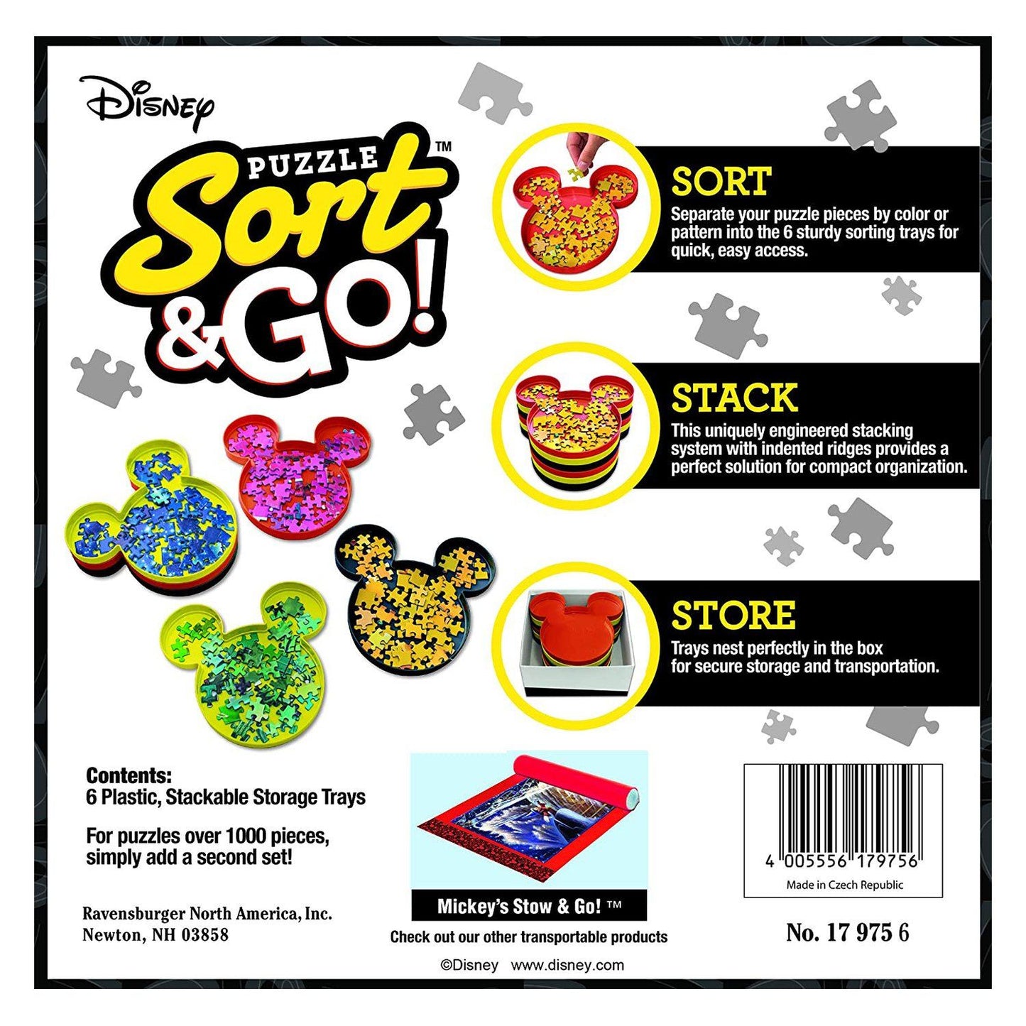 睿思 - 迪士尼米奇拼图分类盒Disney Mickey's Sort & Go! Puzzle Sorter Save