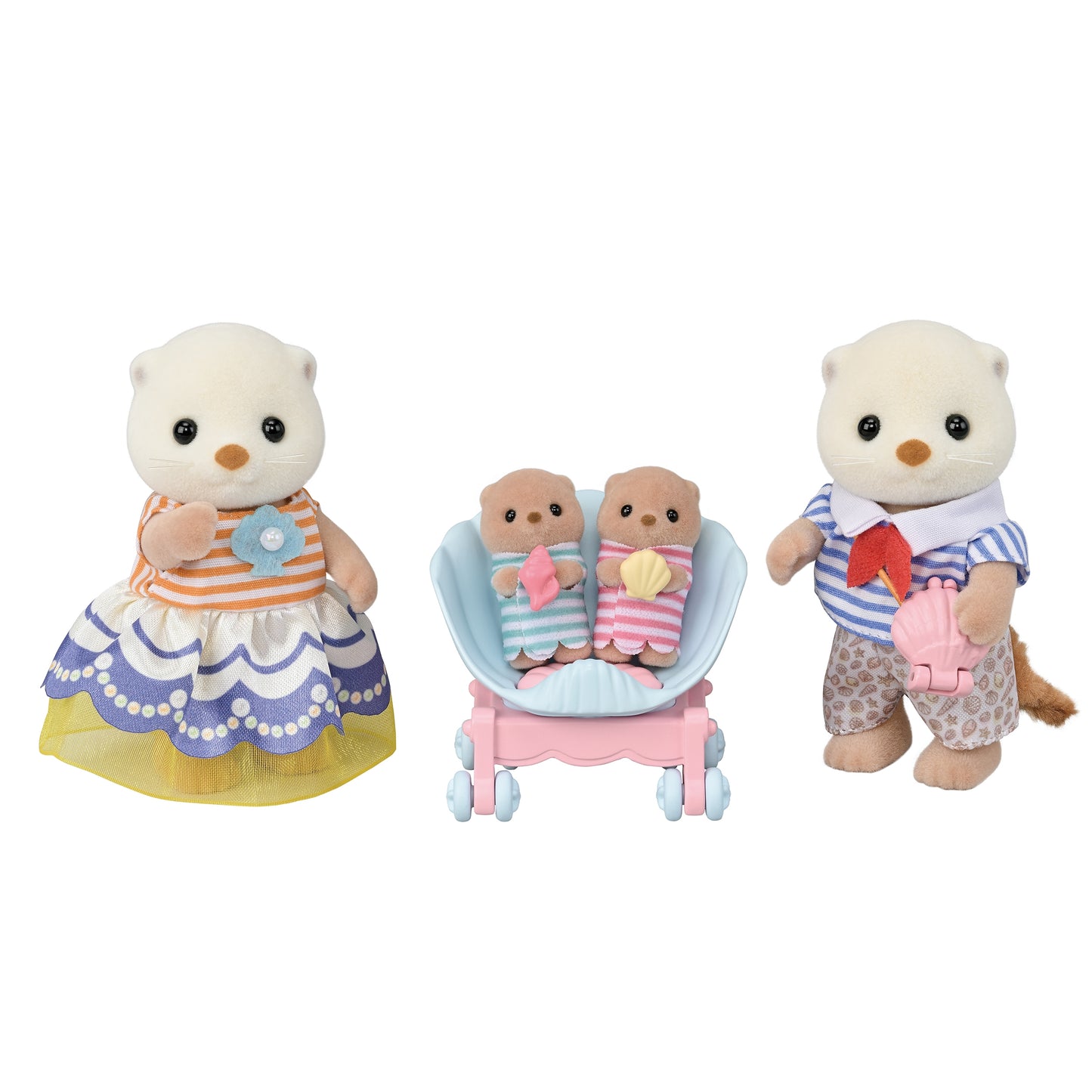 森贝儿家族 -  Sea Otter Family